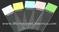 Premiere Premium Enhanced Color Microscope Slides